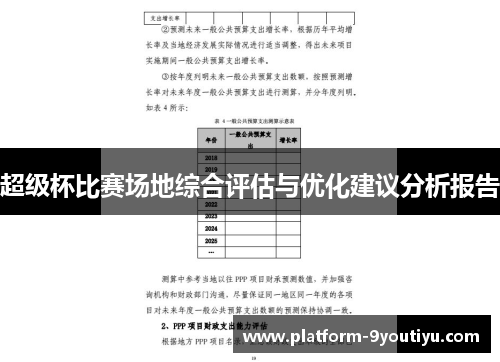 超级杯比赛场地综合评估与优化建议分析报告